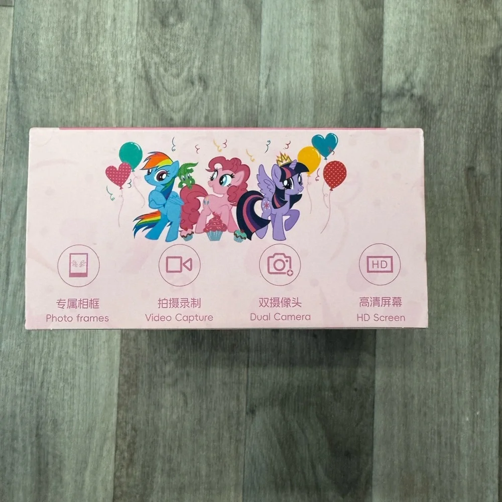 My Little Pony‎ Pinkie Pie Kids Digital Camera NIB 32GB Card Dual Camera USB